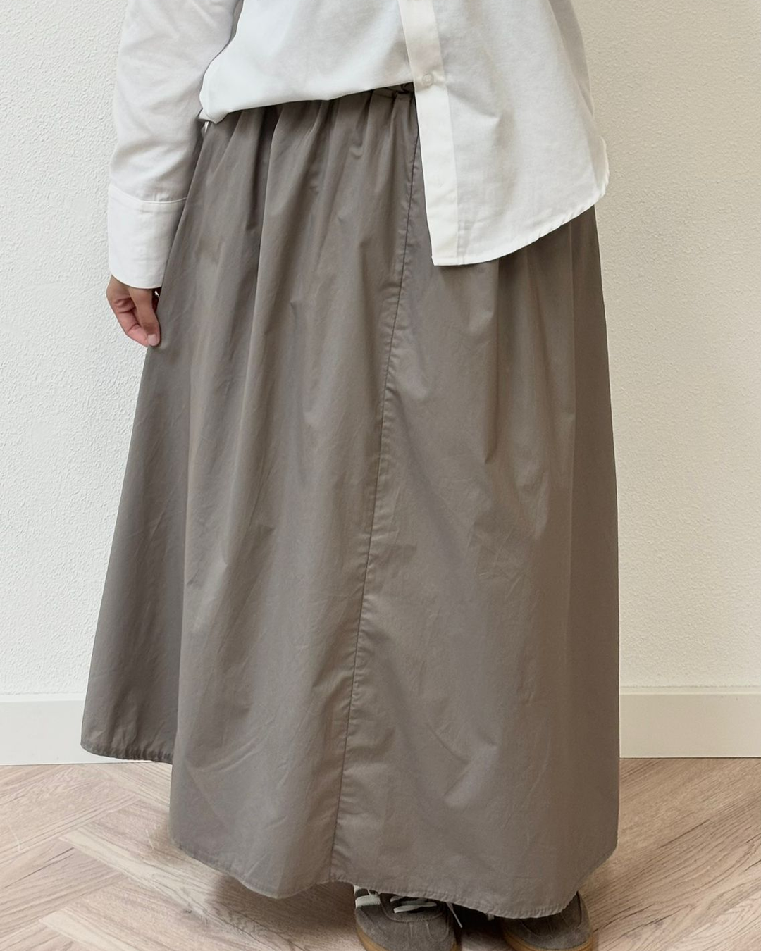 Misty Taupe Skirt